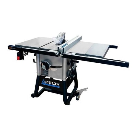 Biesemeyer Delta 36-5100 10 In. Left Tilt Table Saw W/30 In. Right Rip, Cast Iron Wings 36-5100